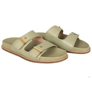 Cole Haan Marisol Footbed Sandal Slide Oil Green W31884 Women's Size 8โ B